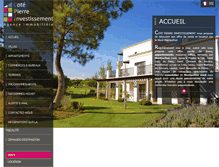 Tablet Screenshot of cote-pierre.net